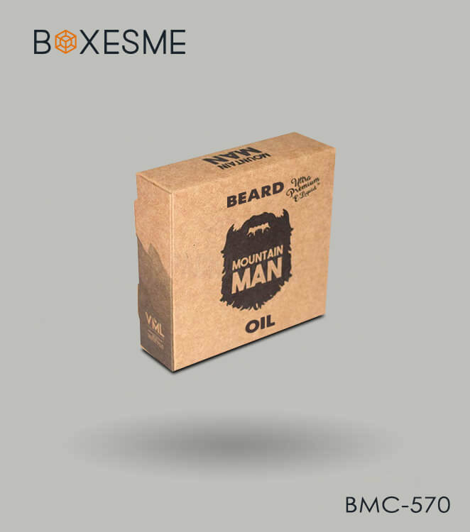 Custom Beard Oil Boxes